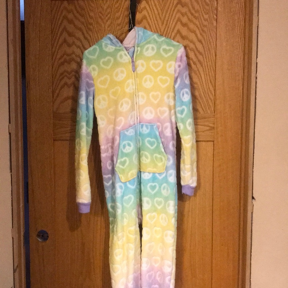 One piece girls pjs